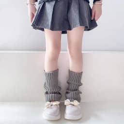 1 Pair Candy Color Children Leg Warmers Korean Sweet Kids Knitted Foot Cover Girls Lolita Style Solid Warm Elastic Tube Socks