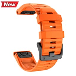 22 26mm Silicone WatchBand for Garmin Fenix 7 7X 8 E 6X 6 Pro 5 5X Plus Epix Gen2 Enduro 3 Instinct 3 Solar Quick Release Strap