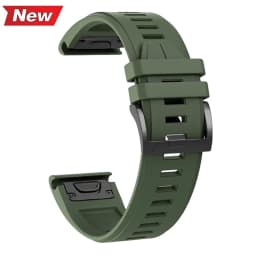 22 26mm Silicone WatchBand for Garmin Fenix 7 7X 8 E 6X 6 Pro 5 5X Plus Epix Gen2 Enduro 3 Instinct 3 Solar Quick Release Strap