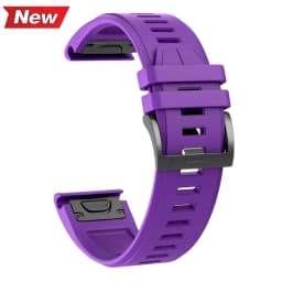 22 26mm Silicone WatchBand for Garmin Fenix 7 7X 8 E 6X 6 Pro 5 5X Plus Epix Gen2 Enduro 3 Instinct 3 Solar Quick Release Strap