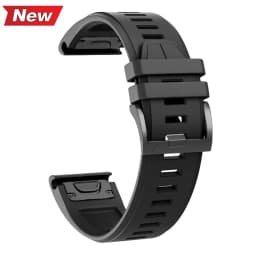 22 26mm Silicone WatchBand for Garmin Fenix 7 7X 8 E 6X 6 Pro 5 5X Plus Epix Gen2 Enduro 3 Instinct 3 Solar Quick Release Strap