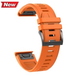 22 26mm Silicone WatchBand for Garmin Fenix 7 7X 8 E 6X 6 Pro 5 5X Plus Epix Gen2 Enduro 3 Instinct 3 Solar Quick Release Strap