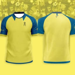 Men's Football T-shirt Japanese Animation T-shirt Inama Eleven Joint Short-sleeved Summer Comfortable Sports Children's T-shirt