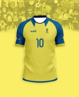 Men's Football T-shirt Japanese Animation T-shirt Inama Eleven Joint Short-sleeved Summer Comfortable Sports Children's T-shirt