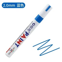 1Pc Colors Permanent Waterproof Marker Car Touch Up Paint Pen Tire Tread Rock Mark Glass CD Tool Artist Paintbrush Office Supply