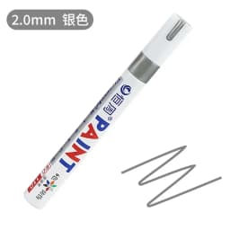 1Pc Colors Permanent Waterproof Marker Car Touch Up Paint Pen Tire Tread Rock Mark Glass CD Tool Artist Paintbrush Office Supply