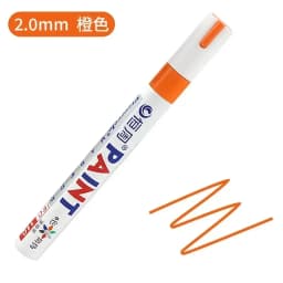 1Pc Colors Permanent Waterproof Marker Car Touch Up Paint Pen Tire Tread Rock Mark Glass CD Tool Artist Paintbrush Office Supply