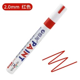 1Pc Colors Permanent Waterproof Marker Car Touch Up Paint Pen Tire Tread Rock Mark Glass CD Tool Artist Paintbrush Office Supply
