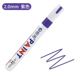 1Pc Colors Permanent Waterproof Marker Car Touch Up Paint Pen Tire Tread Rock Mark Glass CD Tool Artist Paintbrush Office Supply