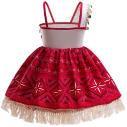 New Movie Girl Dress 2026 Halloween Party Ocean Adventure Costume Princess Clothes Children Vaiana Outfit Dress