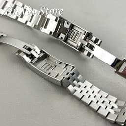 NH35 Part Glide Lock Clasp 20mm Width 904L Solid Stainless Steel Strap Brushed Polished Oyster Jubilee Presidential Bracelet