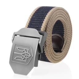 SupSindy New Canvas Belt 3D National Emblem of Ukraine Metal Buckle Jeans Belts for Men Army Military Tactical Belts Male Strap