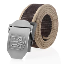 SupSindy New Canvas Belt 3D National Emblem of Ukraine Metal Buckle Jeans Belts for Men Army Military Tactical Belts Male Strap