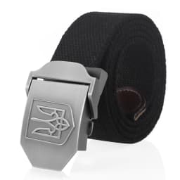 SupSindy New Canvas Belt 3D National Emblem of Ukraine Metal Buckle Jeans Belts for Men Army Military Tactical Belts Male Strap