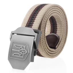 SupSindy New Canvas Belt 3D National Emblem of Ukraine Metal Buckle Jeans Belts for Men Army Military Tactical Belts Male Strap