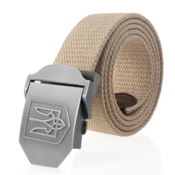 SupSindy New Canvas Belt 3D National Emblem of Ukraine Metal Buckle Jeans Belts for Men Army Military Tactical Belts Male Strap