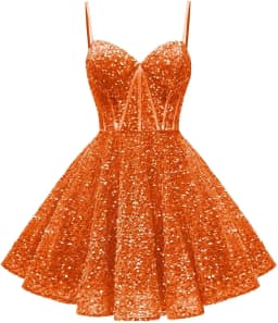 Spaghetti Straps Sequin Homecoming Dress Short Prom Gown with Pockets Evening Party Gowns cocktail dress party mini dresses