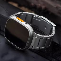 Luxury Titanium Alloy Band For Apple Watch Ultra 2 10 9 8 7 6 5 Metal Bracelet Strap For iWatch 38mm 40 41mm 42mm 45mm 46mm 49mm