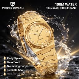PAGANI DESIGN 2026 New VJ21 37MM Men Fashion Quartz Watch Sapphire Waterproof 10Bar Thin 7MM Luminous C3 Upgrade V2 Reloj Hombre