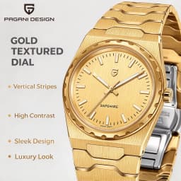 PAGANI DESIGN 2026 New VJ21 37MM Men Fashion Quartz Watch Sapphire Waterproof 10Bar Thin 7MM Luminous C3 Upgrade V2 Reloj Hombre