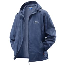 Summer Waterproof Hiking Jackets Men Fishing Cycling Hooded Gym Sports Running Coat Outdoor Sun-Protective Thin Jacket Clothing