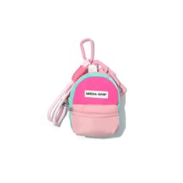 Kawaii Zipper Coin Purse Macaron Color Mini Earphone Bag Portable Key Chain Storage Bag Mini Purse Bag Pendant