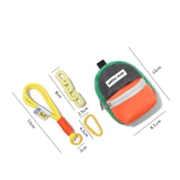 Kawaii Zipper Coin Purse Macaron Color Mini Earphone Bag Portable Key Chain Storage Bag Mini Purse Bag Pendant