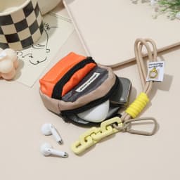 Kawaii Zipper Coin Purse Macaron Color Mini Earphone Bag Portable Key Chain Storage Bag Mini Purse Bag Pendant