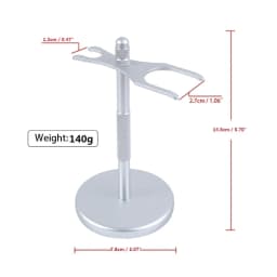 High Quality Men's Safety Razor Storage Bracket Razor Brush Holder Manual Old-fashioned Razor Alloy Knife Holder