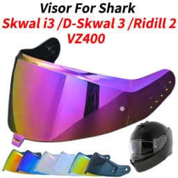 Visor For Shark Skwal I3 D-Skwal 3 Ridill 2 Helmet Visors Replacement Lens Accessories Capacete Windshield D Skwal 3 VZ400