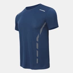 1/4 Pcs Men's Summer Fashion Printing Quick-drying Short-sleeved Youth Leisure Sports Fitness Breathable Top Middle-aged Loose T