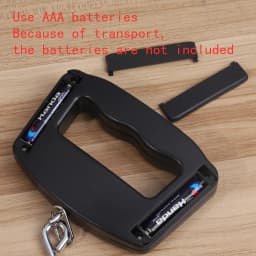 Portable Scale Digital LCD Display 110lb/50kg Electronic Luggage Hanging Hook Suitcase Travel Baggage Bag Weight Balance Tools