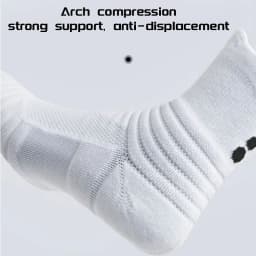 Running Compression Socks for Men Women Anti-Blister Moisture Wicking Athletic Hiking Basketball Socks Cushion Socks