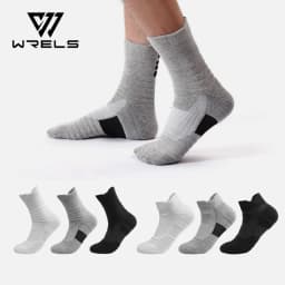 Running Compression Socks for Men Women Anti-Blister Moisture Wicking Athletic Hiking Basketball Socks Cushion Socks