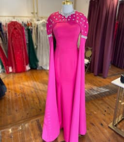 Customized Jersey Pattern Rhinestone A-line Jewel Midi Dresses Bespoke Occasion Prom Exquisite High Quality