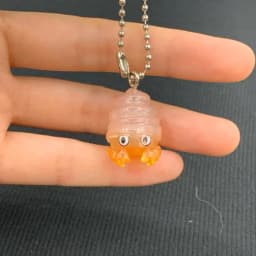 Original Capsule Toys Waterside Creatures Sign Accessories 2 Cute Tadpoles Starfish Pufferfish Hermit Crab Eel Gashapon Figures