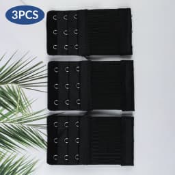 3pcs 3hook bra strap extenders, comfortable adjustable bra straps, no bra look, ladies lingerie and underwear accessories