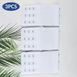 3pcs 3hook bra strap extenders, comfortable adjustable bra straps, no bra look, ladies lingerie and underwear accessories