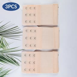3pcs 3hook bra strap extenders, comfortable adjustable bra straps, no bra look, ladies lingerie and underwear accessories