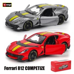 Bburago 1: 64 Ferrari SP3 812 Competitor ENZO F40 F12TDF SF90 458 Collection Series Car Die Casting Model Children's Gift Toy