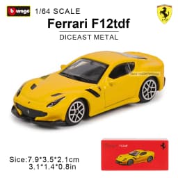 Bburago 1: 64 Ferrari SP3 812 Competitor ENZO F40 F12TDF SF90 458 Collection Series Car Die Casting Model Children's Gift Toy