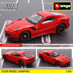 Bburago 1: 64 Ferrari SP3 812 Competitor ENZO F40 F12TDF SF90 458 Collection Series Car Die Casting Model Children's Gift Toy
