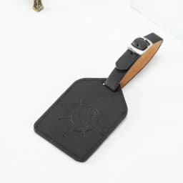 Cute Cat PU Leather Luggage Tag Suitcase Luggage Label Baggage Boarding Bag Portable Name ID Address Holder Travel Accessories