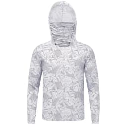 Sun Protection T-Shirts Mens Long Sleeve UV-Proof T-Shirts Fishing Hiking Summer Mask Lightweight Outdoor Protection Hoodie Tee