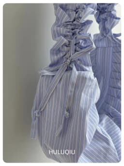 Pleated Striped Dumpling Hobo Bag Solid Color Korean Soft Cotton Phone Purse Stylish Underarm Shoulder Shopping Bag