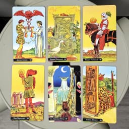 Tarot of New Vision 10.3*6cm 78 Pcs Rider Tarot Cards In Russian Language