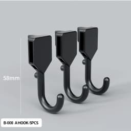No-Drill Clamp-On Standing Pegboard Storage Organizer, Desktop Rack with DIY Accessories, Office Desk Stationery Holder