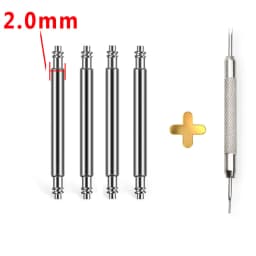 2mm 2.3mm Stainless Steel Spring Bars for Garmin Fenix Venu Forerunner Watch Strap Connector Release Spring Pins 22mm 26mm