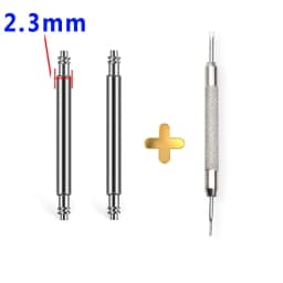 2mm 2.3mm Stainless Steel Spring Bars for Garmin Fenix Venu Forerunner Watch Strap Connector Release Spring Pins 22mm 26mm