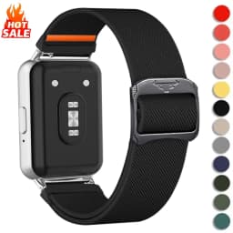 Nylon Loop Strap for Samsung Galaxy Fit 3 Adjustable Elastic Bracelet Watchband for Samsung Galaxy Fit 3 Band Correa Accessories